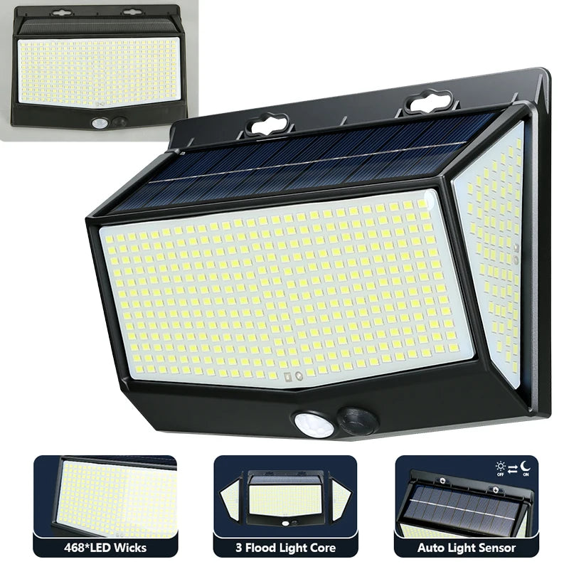 lampe solaire extérieure moderne capteur mouvement waterproof ip65 led noire opalique