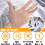 filet anti moustiques transparent blanc noir semi extensible patio jardin campement voyage bohème contemporain