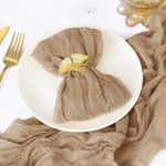 serviettes coton polyester 50x50cm beige clair texture ondulée classique maison mariage événements