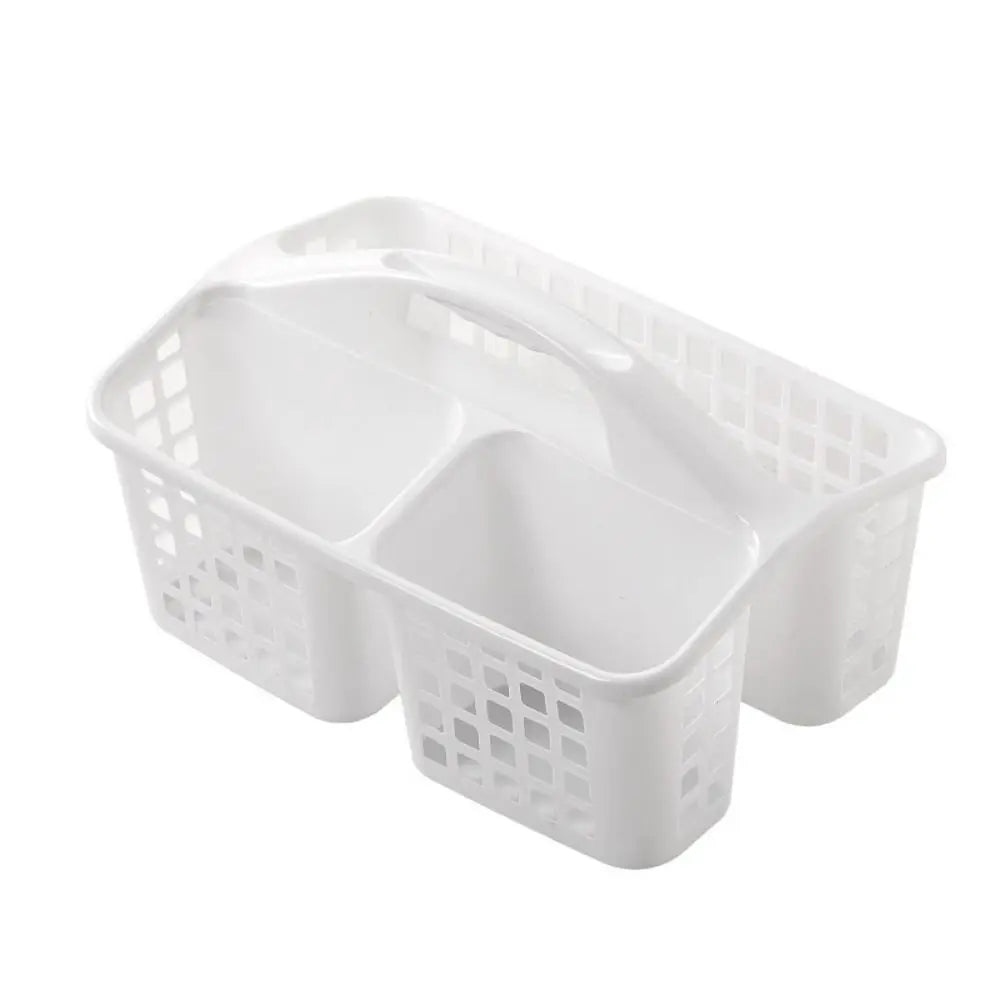 organisateur salle bain panier rangement blanc gris bleu pastel treillis moderne minimaliste