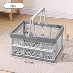 panier pliable multifonctionnel gris rose clair utilisation multiple respectueux environnement picnique shopping pliable moderne
