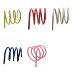 supports livres spirales moderne minimaliste rouge bleu rose jaune gris sans motif.surface lisse