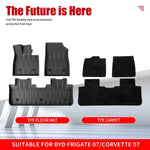 tapis sol voiture noir rayures horizontales moderne protection tpe facile nettoyage imperméable