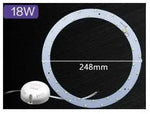 anneau lumineux led bleu clair 11cm 15.5cm 20cm 24.5cm 32.4cm 36cm led diodes smd