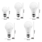 ampoule led 6w 9w 12w 15w 18w e27 blanc moderne haute luminosité 2000 lumens