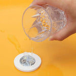 Pack de 4 sous-verres lumineux LED bleus