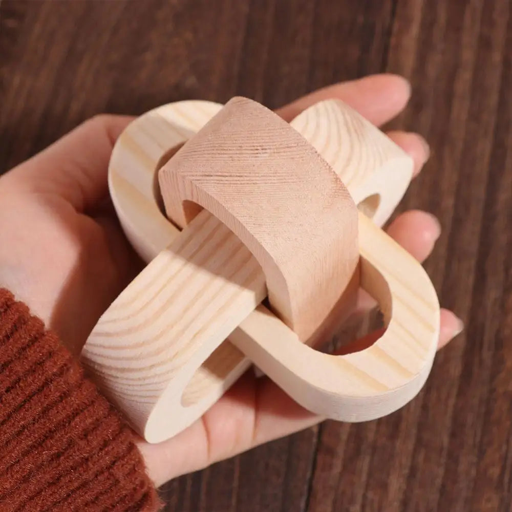 décoration maison puzzle noeud résine naturelle rayures moderne minimaliste