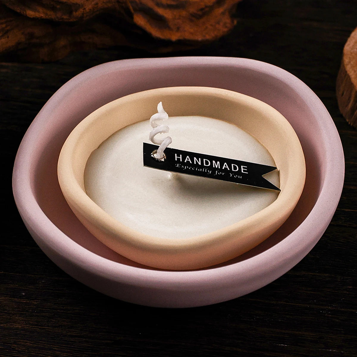 moule silicone diy bougie deco fleur seche bol pot succulente ornement boite rangement rustic