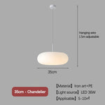 suspension lumineuse moderne 50cm blanc led câble ajustable opacité chambre salon