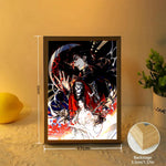 lampe décorative lumineuse illustration animée bois naturel contemporaine contrôleur luminosité