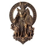 statue murale historique figurine antique bronze doré décoration intérieure baroque gothique complexe sculptural