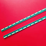 éclairage spécial bande led vert moderne 46 led 536mm 69v connecteur each end