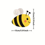 guirlande abeilles anniversaire mariage baptême fêtes enfants décorations papier cartoon okolets motifs