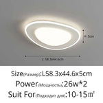 lustres led modernes blanc beige ovale circulaire aluminium flux lumineux 2000 82000 interrupteur bouton