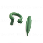 supports plantes tiges vertes modernes 17cm 27cm 37cm 48cm eyelets plastique minimalistes