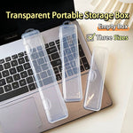 boîte rangement portable transparente clips respectueuse environnement utilisation multiple moderne pratique