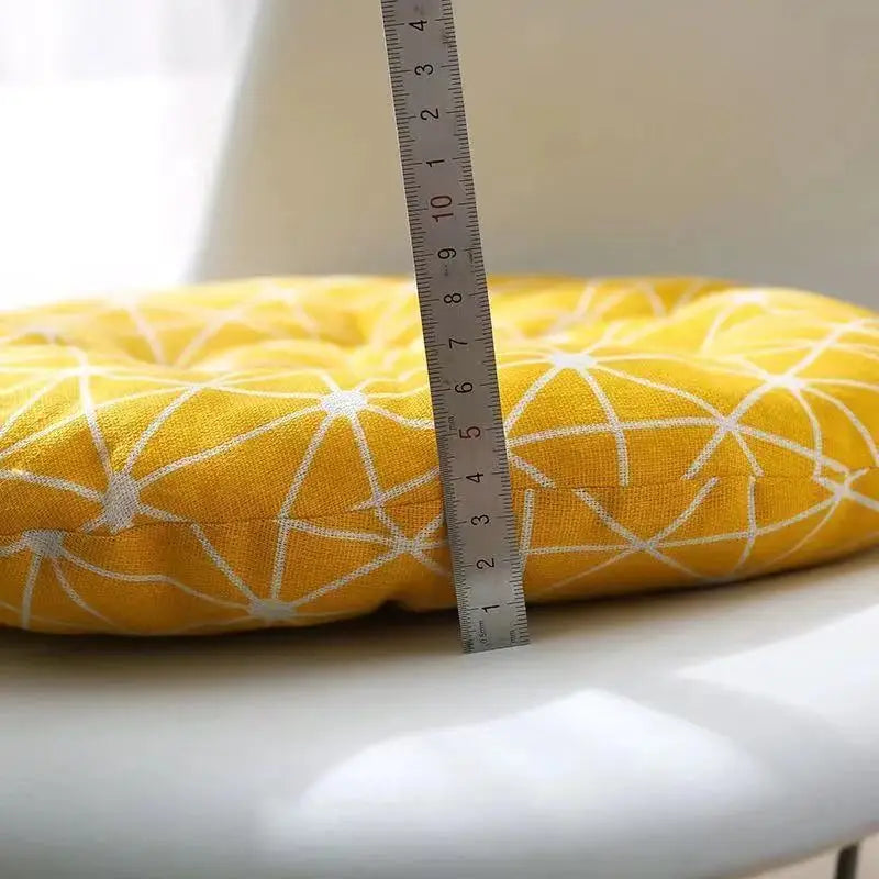 coussin sol antidérapant mousse pe polyester coton motifs géométriques couleurs vives moderne confortable