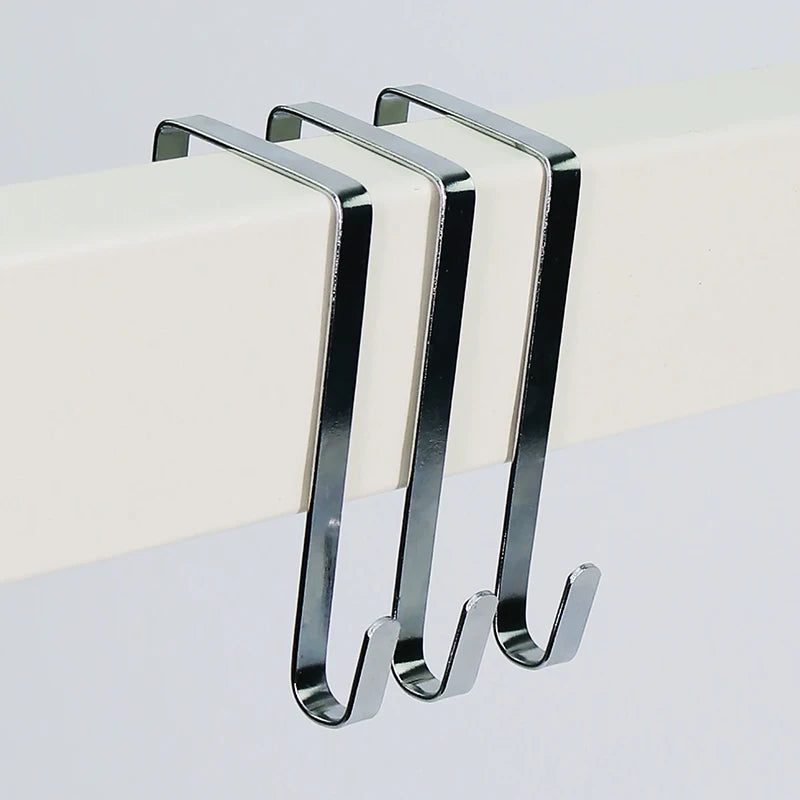 porte sacs argentés modernes lisses salle bain cuisine rangement minimaliste