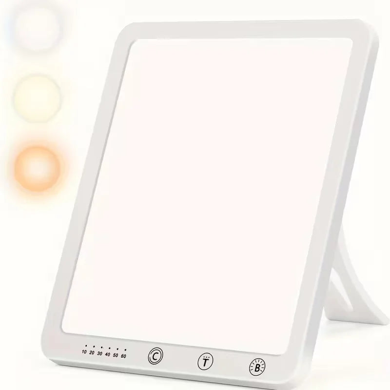 lampe led lumière naturelle blanc moderne températures minuteries luminosités pliable