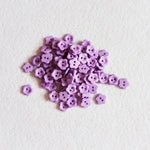boutons résine fleurs multicolores simples lavables écologiques sans nickel 100pcs⌀1.2cm
