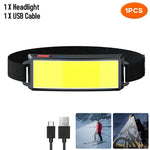 lampe torche frontale rechargeable led camping pêche extérieur noir moderne ceinture