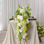 décoration mariage table rose blanche verte anniversaire événement romantique champêtre élégante