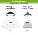 lampe led haute baie noire moderne 300w 220v us eu plug chambre salon
