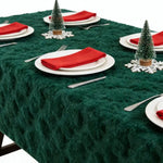 Chemin de table polyester décoré pour fête