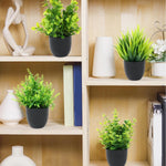 décoration intérieure moderne plante artificielle vert feuilles uniformes pot anniversaire mariage baby shower