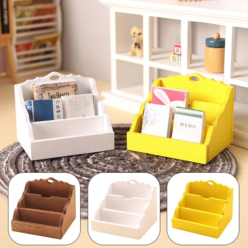 boîte rangement miniature texture bois blanc jaune marron classique deco intérieur rustic éléments finis