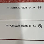 bandes led blanc imprimées symboles modernes connecteurs boutons commandes réutilisables aluminium