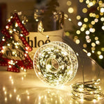 ruban lumineux fil cuivre led vert blanc moderne 10m 20m 5m anniversaire noël mariage