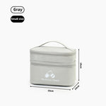 trousse médecine rouge réutilisable sac rangement oxford pratique compartiments médicaments première aide emergencesécole