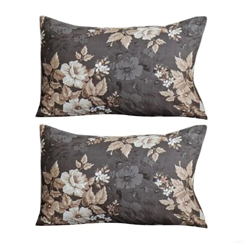 parure lit drap housse taies d'oreiller motif fleurs moderne élégant