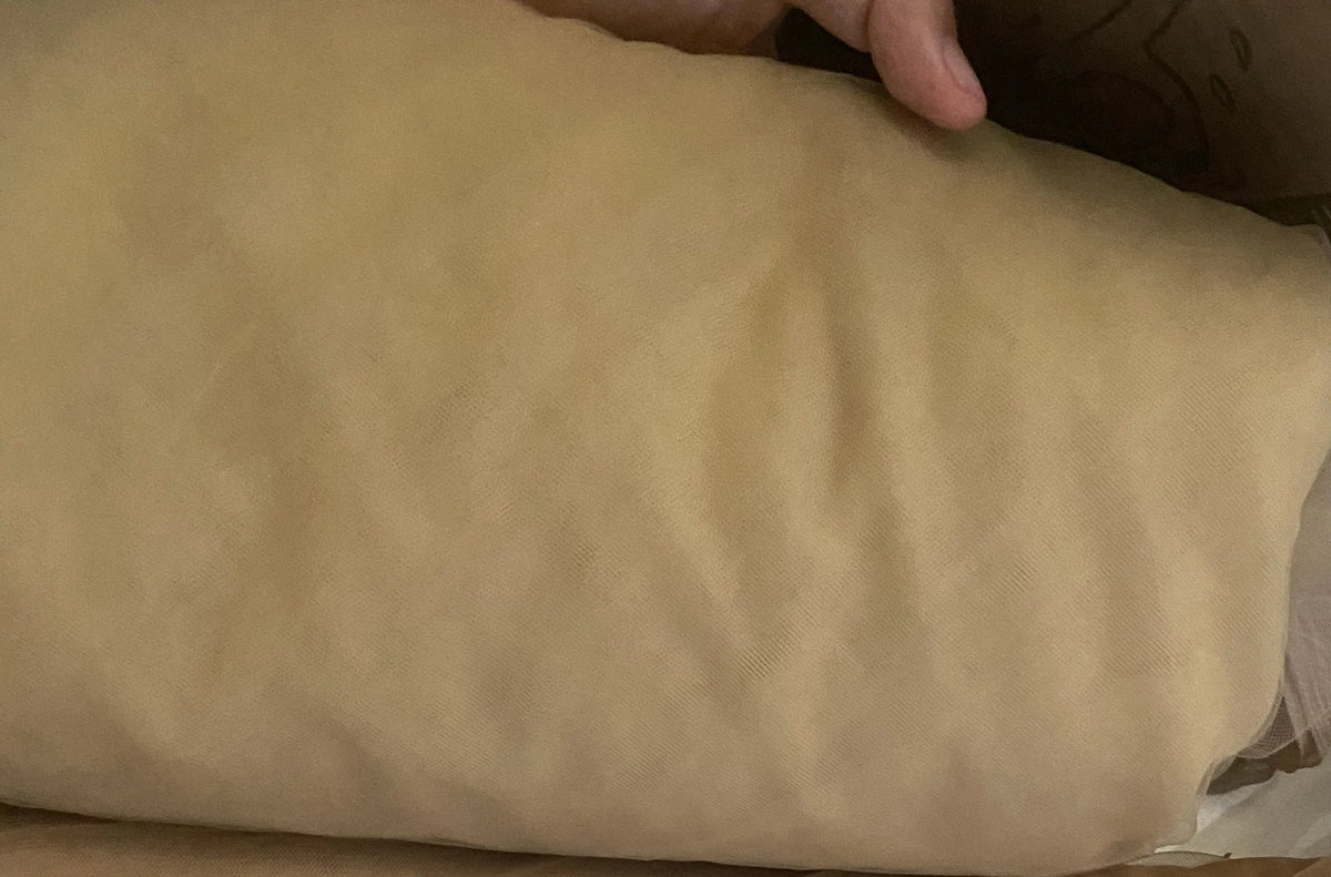 tissu tulle marron clair marron foncé beige clair moderne translucide nylon rapide respirant cérémonie