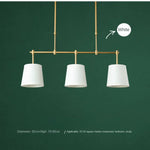 suspension lumineuse moderne lampes or beige tissu uni métal doré 82cm 70 92cm