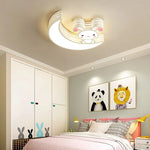 lampe moderne avion étoiles bleu blanc enfant chambre salon