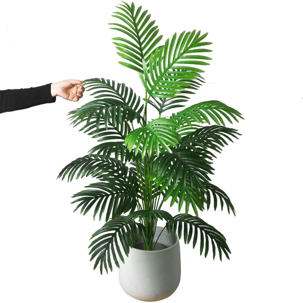 plantes artificielles arbres vertes extérieures modernes feuilles plastique decoration maison jardin