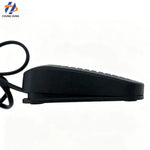 lampe uv professionnelle lumière led sans bruit pédale commande noir texture rugueuse pragmatique câble