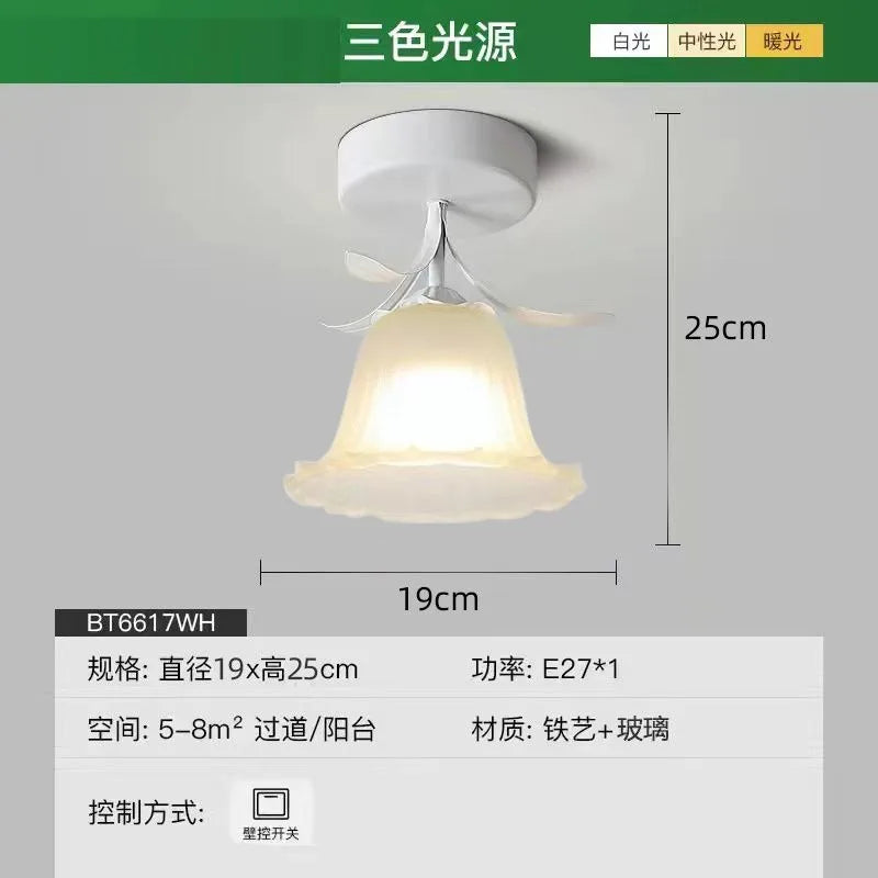 Lampe moderne blanc vert papillons ruban éclairage quotidien facile ampoules led