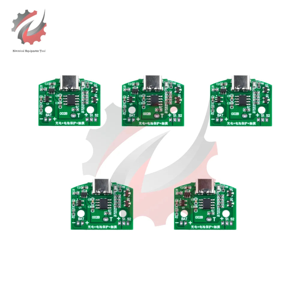 circuit imprimé électronique vert 8w usb type variateur composants s1 s2 bi couleur positive