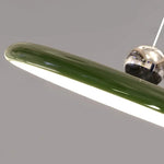 lampe suspendue moderne bras articulé couleur beige rouge vert argenté minimaliste