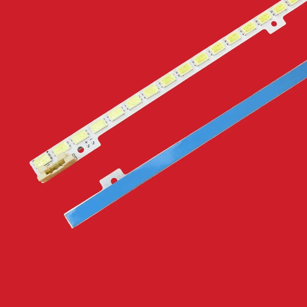 barres lumineuses led blanc industriel adhésif bleu 72 leds 510mm 3v