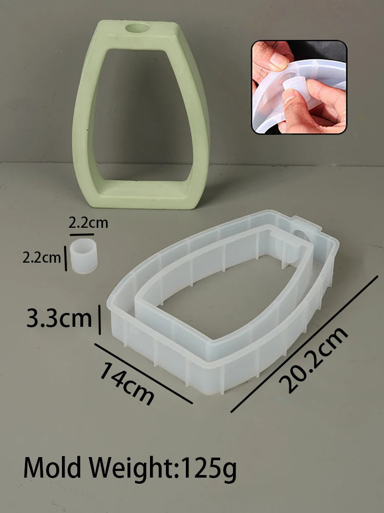 vases silicone couleur vert rose blanc forme coeur rectangle moderne