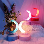 lunettes decoratives forme croissant lune couleur rose bleu jaune rouge matelas étoiles douces enfants