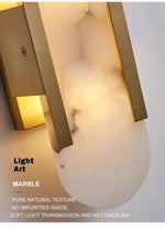 appliques murales modernes or blanc texturées éclairage dimmable trois couleurs contemporain