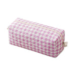 Sac rangement réutilisable imprimé léopard multifonctionnel moderne aspirateur voyage embout fer lisser blanc marron