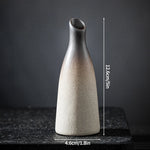 vases décoration gris brun minimaliste artisanal hydroponie fleurs séchées plante verte