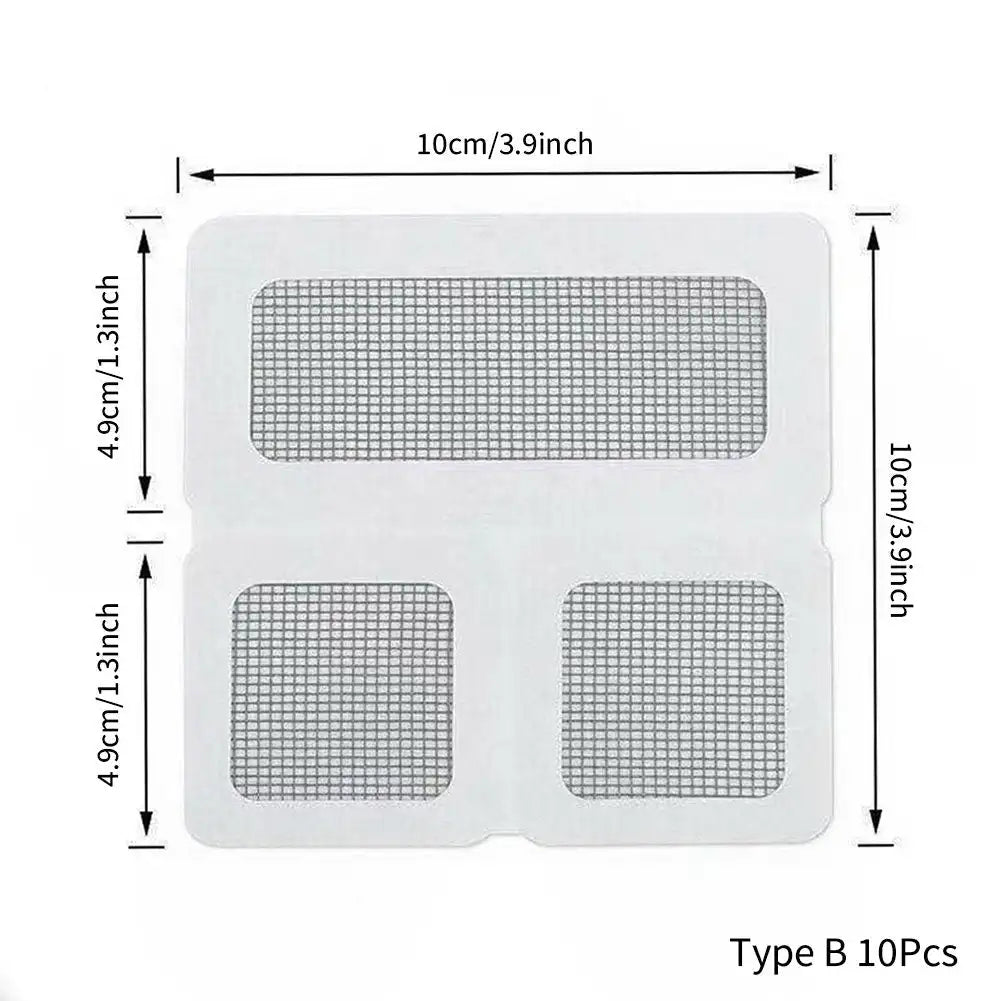 grille protection anti insectes adhésive transparente maille fine fenêtre moustiquaire réparation écran fixe fibre