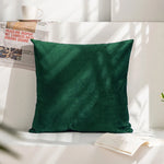 coussin velours violet moderne décoration maison 45x45cm sofa chambre